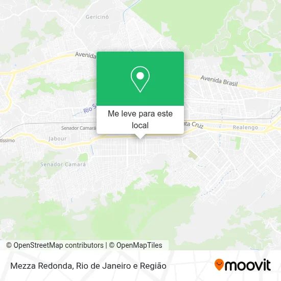 Mezza Redonda mapa