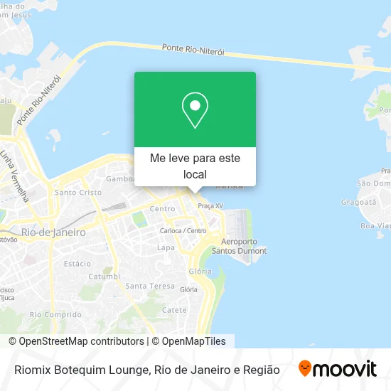 Riomix Botequim Lounge mapa