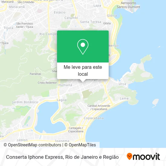Conserta Iphone Express mapa