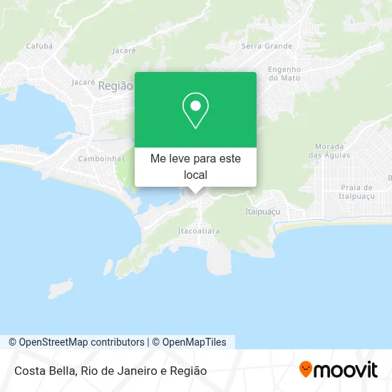 Costa Bella mapa