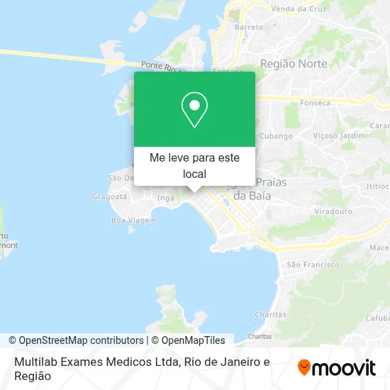 Multilab Exames Medicos Ltda mapa