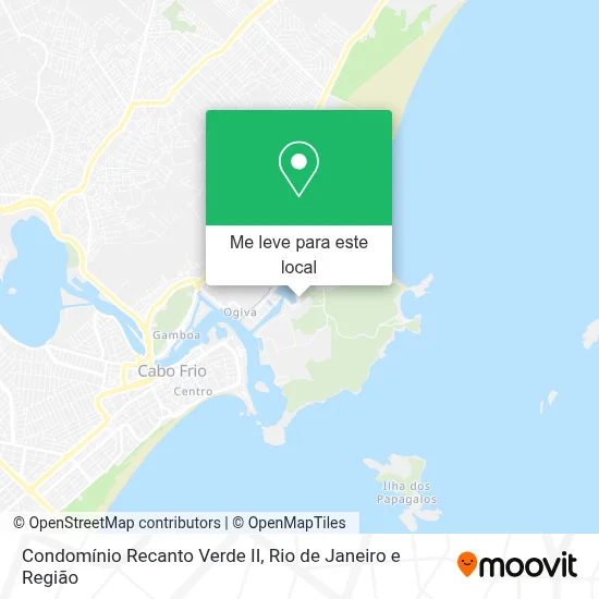 Condomínio Recanto Verde II mapa