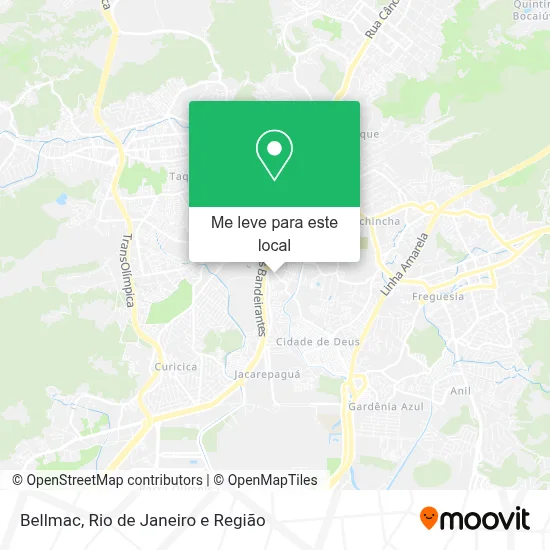 Bellmac mapa