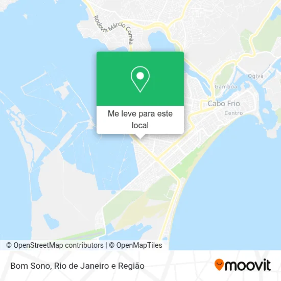 Bom Sono mapa