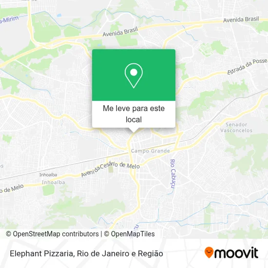 Elephant Pizzaria mapa