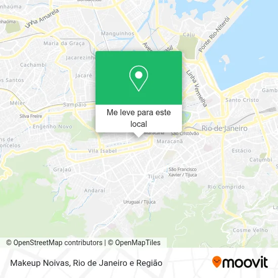 Makeup Noivas mapa