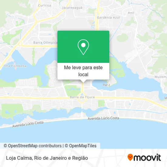 Loja Calma mapa