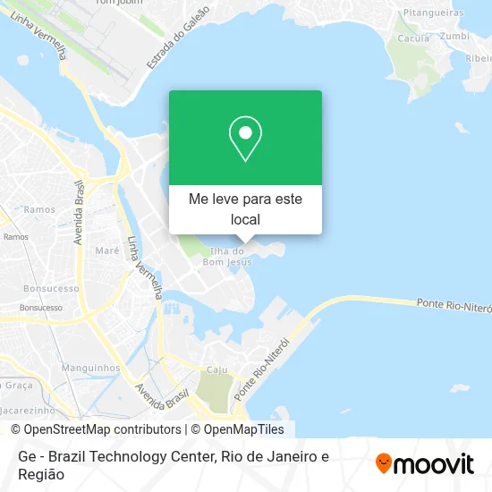 Ge - Brazil Technology Center mapa