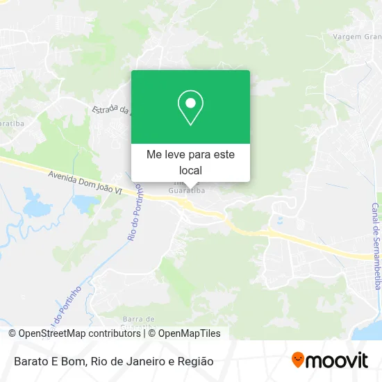 Barato E Bom mapa
