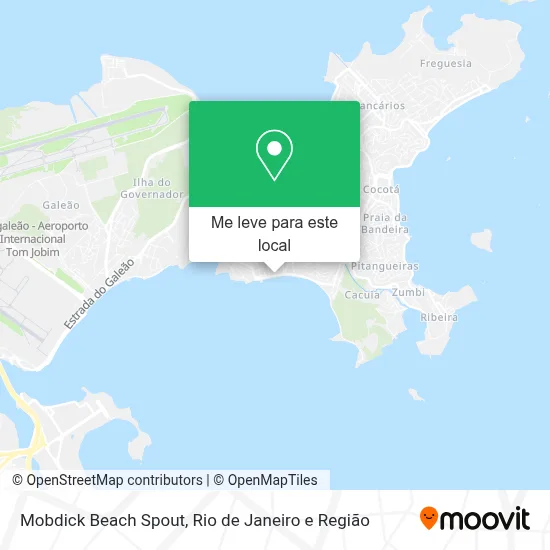 Mobdick Beach Spout mapa