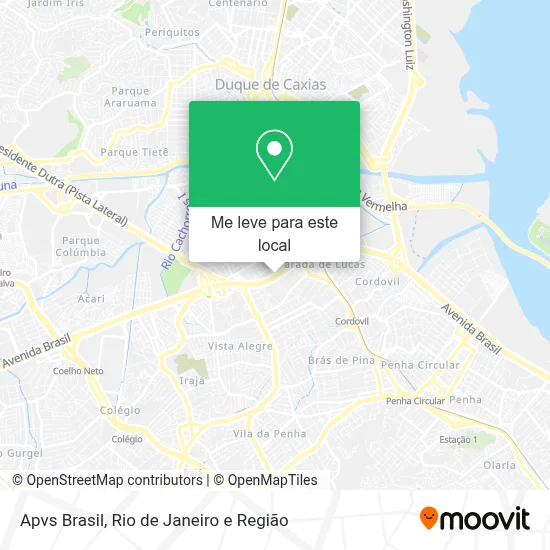 Apvs Brasil mapa