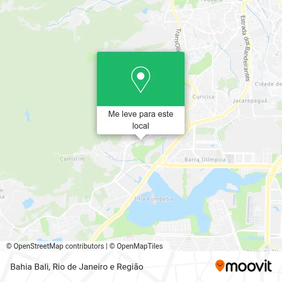 Bahia Bali mapa