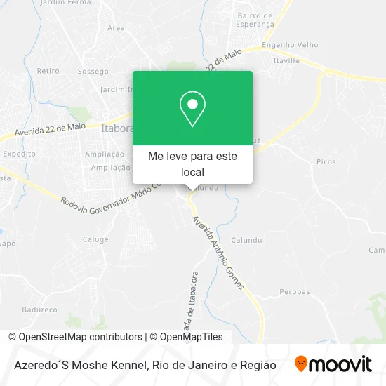 Azeredo´S Moshe Kennel mapa
