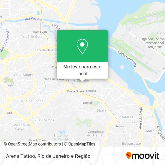 Arena Tattoo mapa