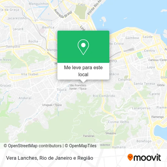 Vera Lanches mapa