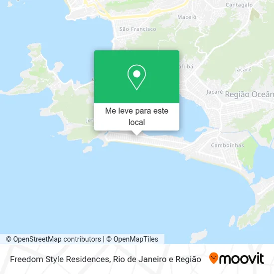 Freedom Style Residences mapa