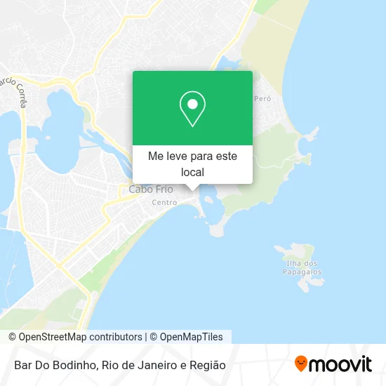 Bar Do Bodinho mapa
