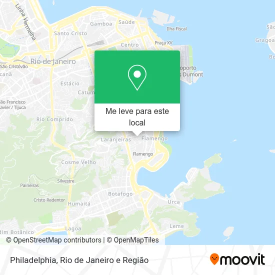 Philadelphia mapa