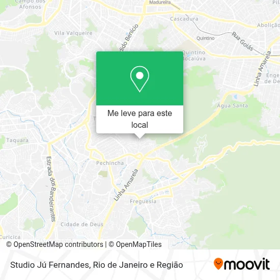 Studio Jú Fernandes mapa