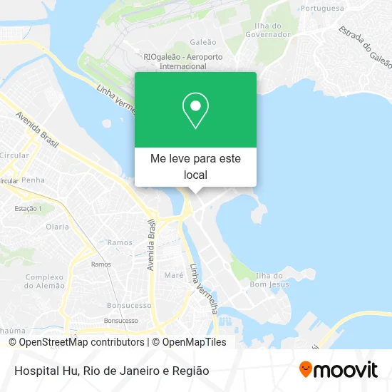 Hospital Hu mapa