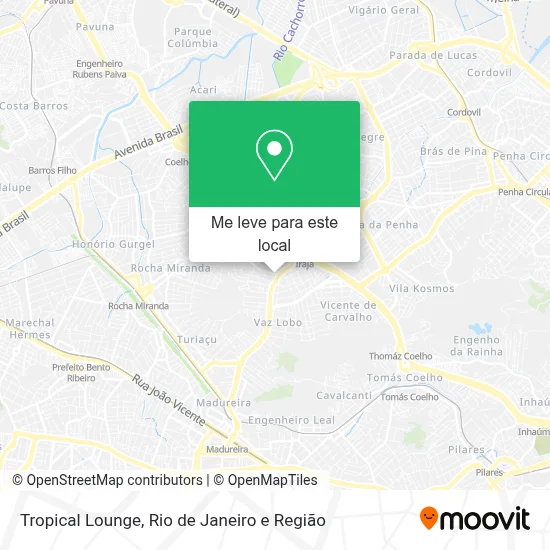 Tropical Lounge mapa