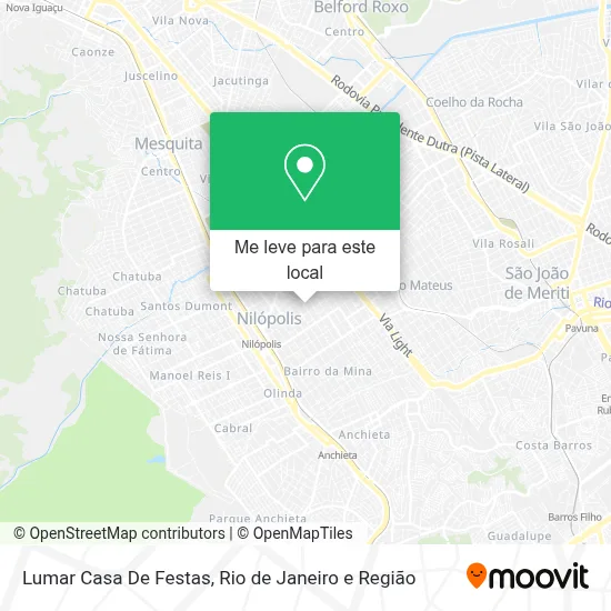 Lumar Casa De Festas mapa