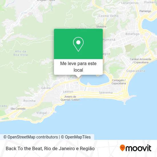 Back To the Beat mapa