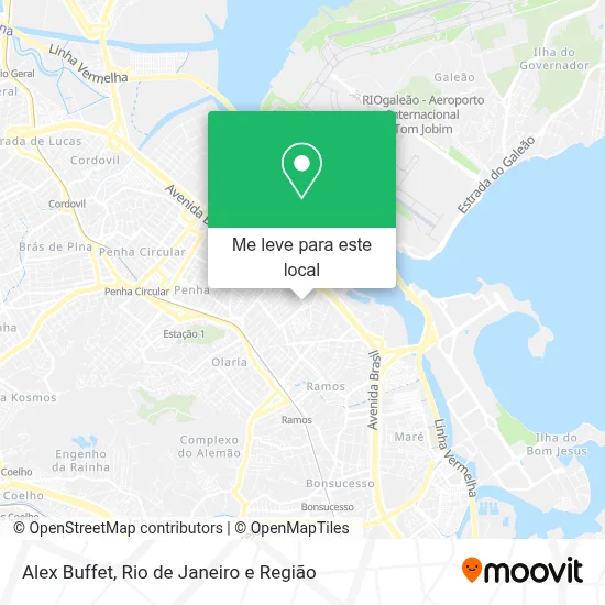 Alex Buffet mapa
