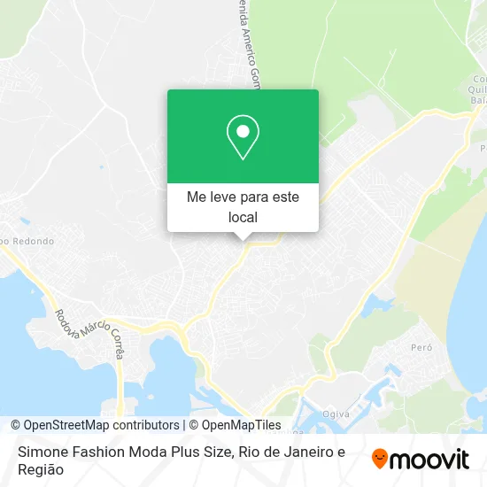 Simone Fashion Moda Plus Size mapa