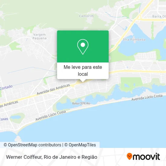Werner Coiffeur mapa