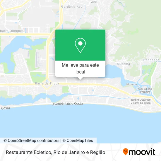Restaurante Ecletico mapa