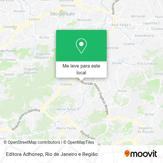 Editora Adhonep mapa