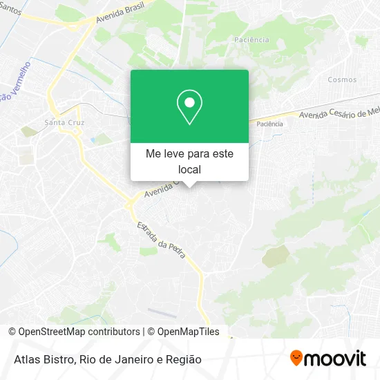Atlas Bistro mapa