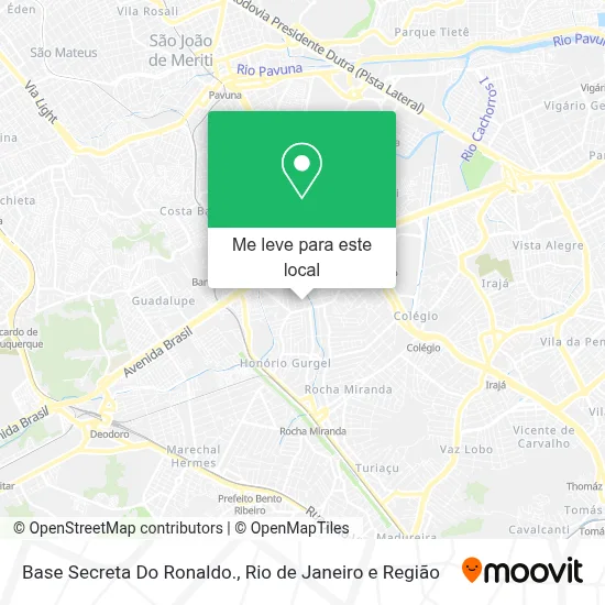 Base Secreta Do Ronaldo. mapa