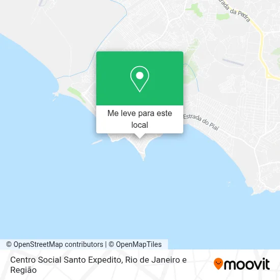 Centro Social Santo Expedito mapa