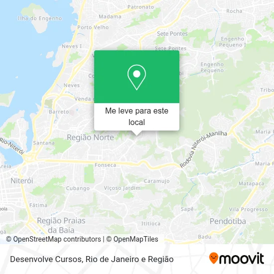 Desenvolve Cursos mapa