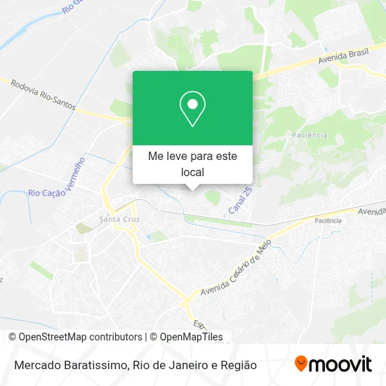 Mercado Baratissimo mapa