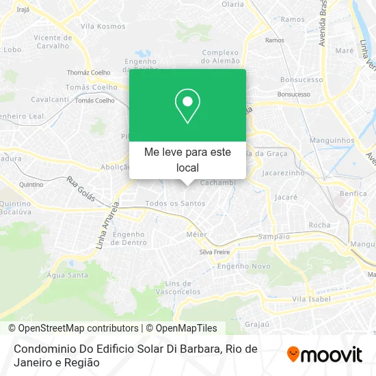 Condominio Do Edificio Solar Di Barbara mapa
