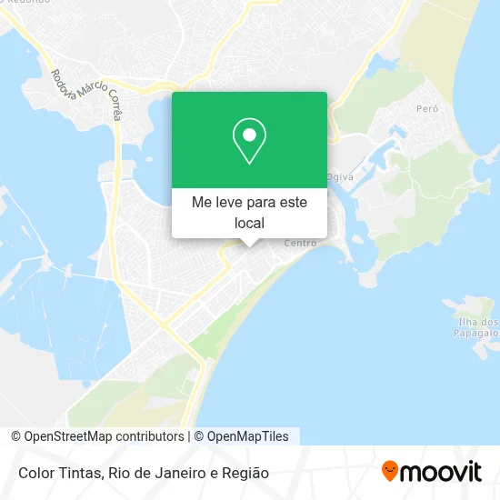 Color Tintas mapa