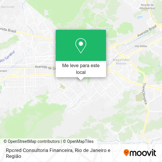 Rpcred Consultoria Financeira mapa
