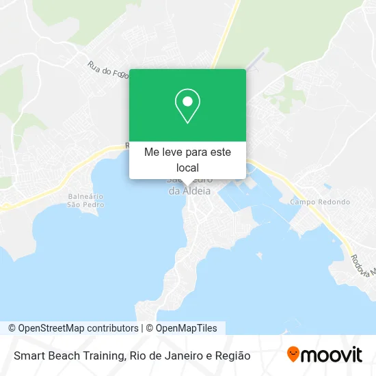Smart Beach Training mapa
