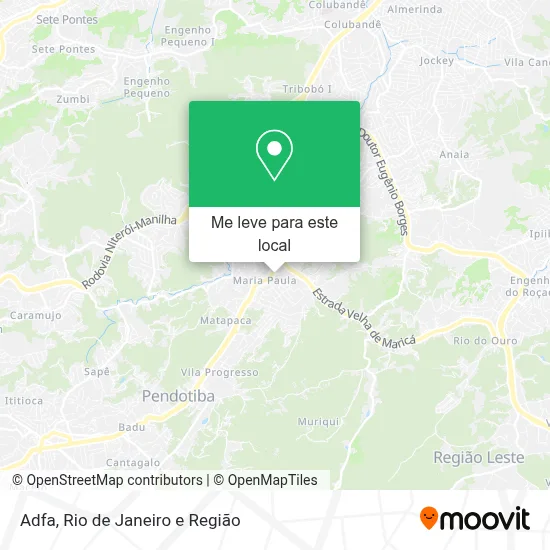 Adfa mapa