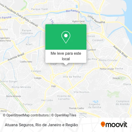 Atuana Seguros mapa