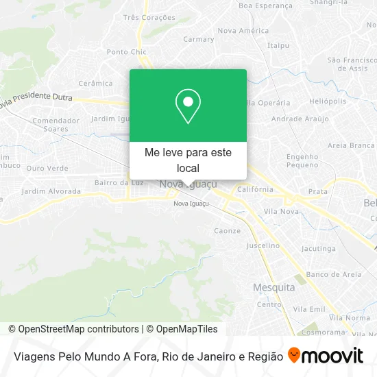 Viagens Pelo Mundo A Fora mapa