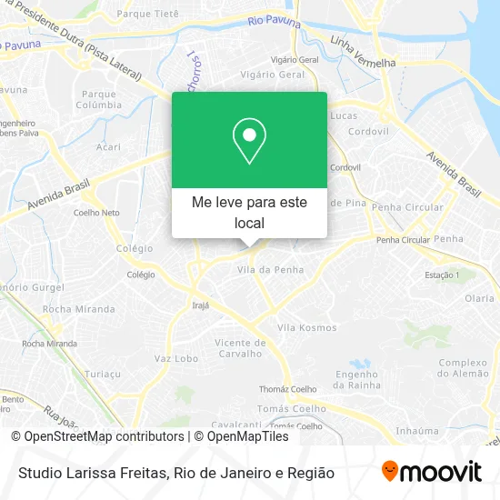 Studio Larissa Freitas mapa
