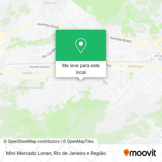 Mini Mercado Lonan mapa