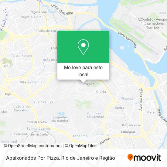 Apaixonados Por Pizza mapa