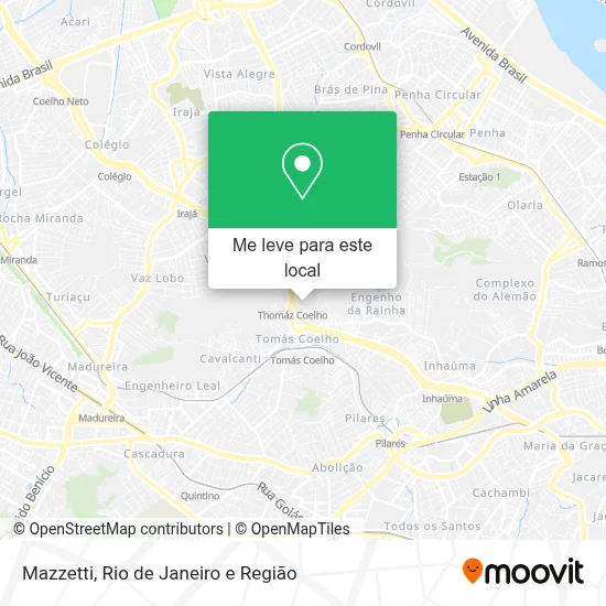 Mazzetti mapa