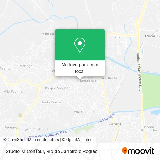 Studio M Coiffeur mapa