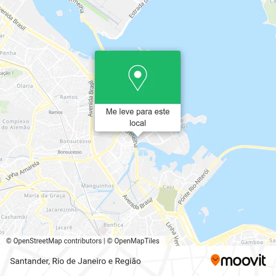 Santander mapa